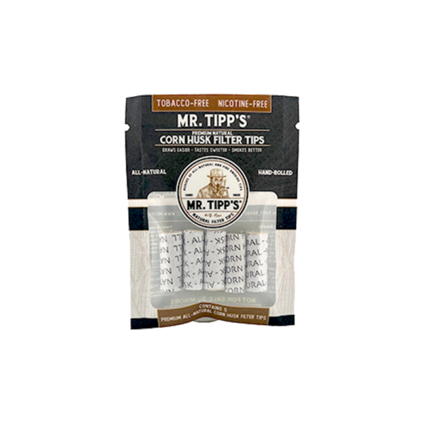 Corn Husk Filter Tips - 5 Count Pack
